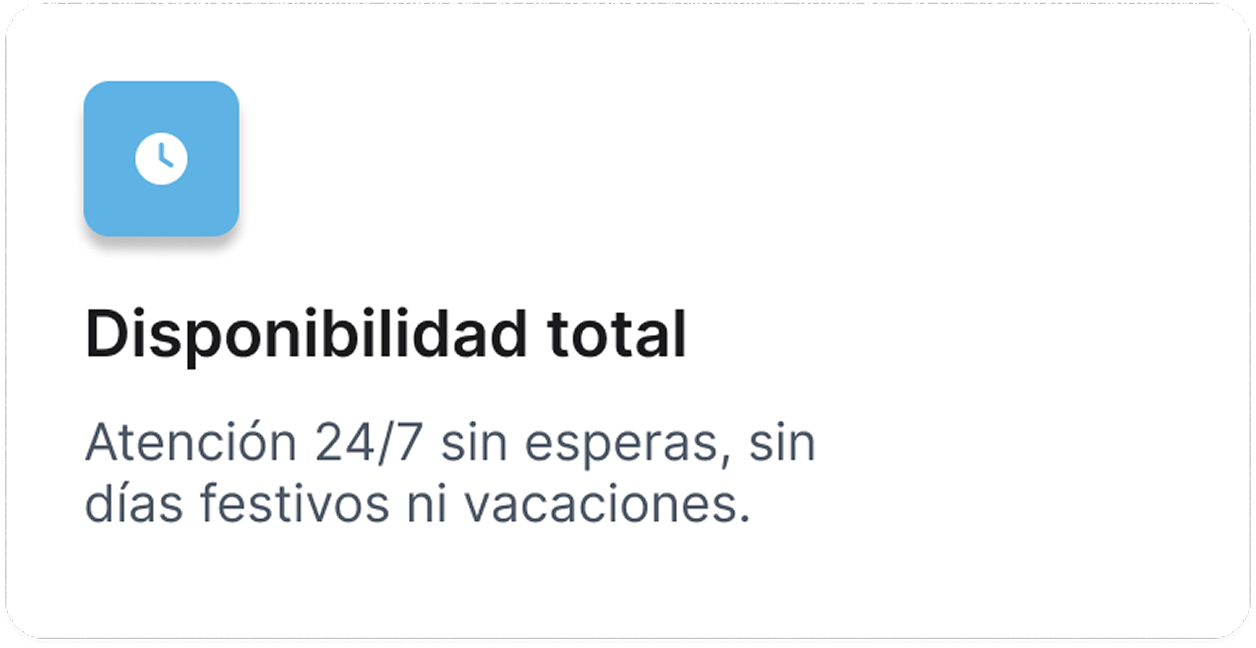 Disponibilidad total
