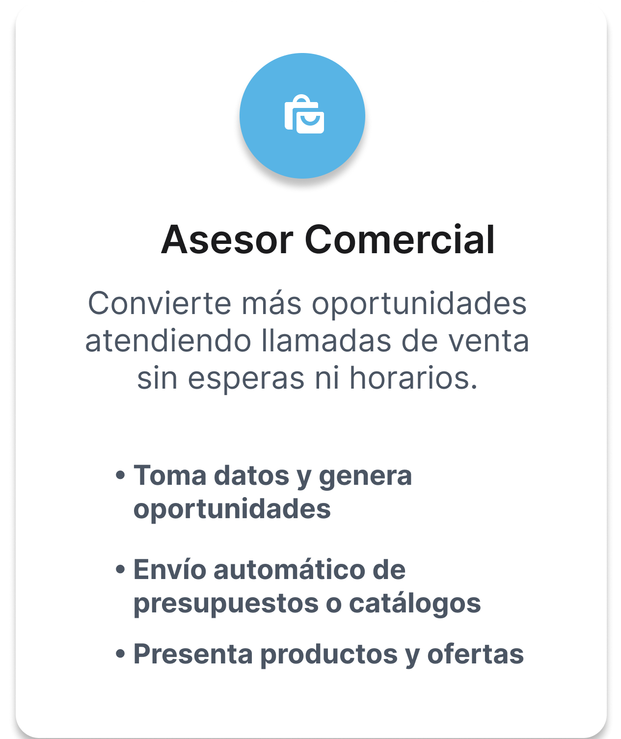 asesor comercial