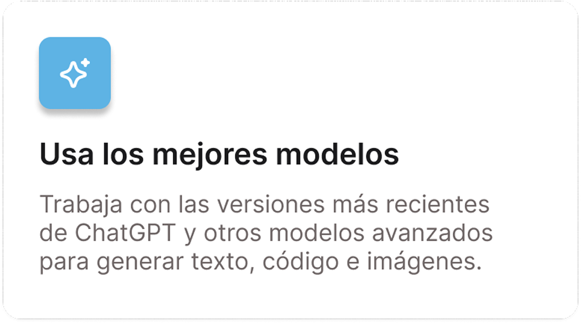 usa los mejores modelos