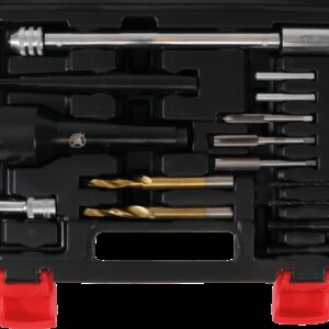 REF.:98297. Juego de extracción de calentadores y reparación de roscas