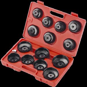 REF.:91036 Juego llaves de filtros de aceite 14 piezas