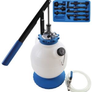 REF.:9992. Suministrador de aceite de transmisión con bomba manual con 8 adaptadores 7 l