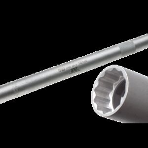 REF.:2405. Vaso para bujías 12 caras, extra largo entrada 10 mm