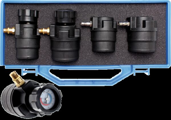REF.:8958. Maletín de diagnóstico para turbo compresor con manómetros, 55 - 60 - 65 - 70 mm