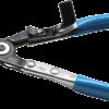 REF.:477. Alicates para abrazaderas de mangueras curvado tipo con función de carraca 220 mm