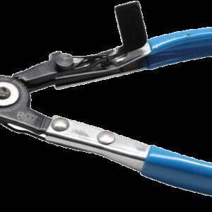 REF.:477. Alicates para abrazaderas de mangueras curvado tipo con función de carraca 220 mm