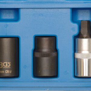 REF.:1112 Juego 3 piezas de vasos pentagonales 1/2"