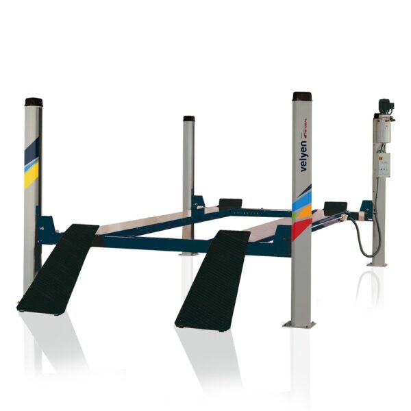 REF.:4ED0300. Elevadores Hidráulicos 4 Columnas 100% Automáticos sin necesidad de aire