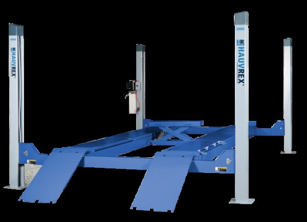 HFL4140. Elevador de cuatro columnas para coches, furgonetas y vehículos todoterrenos