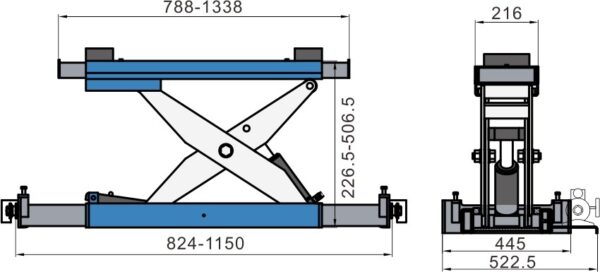 REF.:RXM20M Gatos manual para elevador