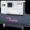 REF.:SILENT-300 5.5D Compresor de pistones sobre deposito insonorizado con secado 5.5 CV 300L.