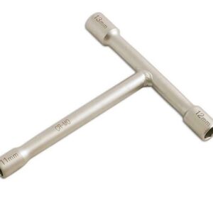 Llave de vaso con mango en T 8 - 9 - 10 mm
