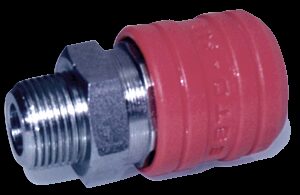 REF.: 3-142 Enchufe rápido 31 Multiperfil macho 1/2 gas