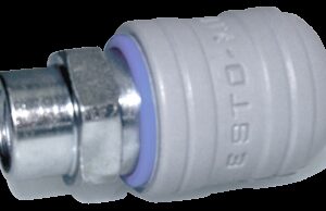REF.:S 1120 Enchufe rápido de seguridad ECO hembra 1/4 gas