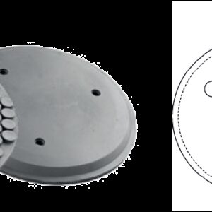 REF.:6641160. Taco de goma Ø 158 mm