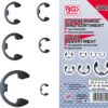 REF.:8039. Surtido de anillos de seguridad en E 1,5 - 22 mm 300 piezas