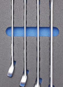 Bandeja para carro 1/3: Juego de llaves combinadas 24 - 32 mm 4 piezas