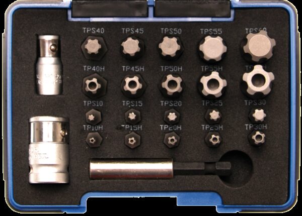 REF.:4993. Juego de puntas T-Star (para Torx Plus) 23 piezas