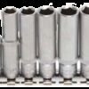 REF.:2221 Juego de llaves de vaso hexagonal, largas entrada 6,3 mm (1/4") 4 - 13 mm, 11 piezas