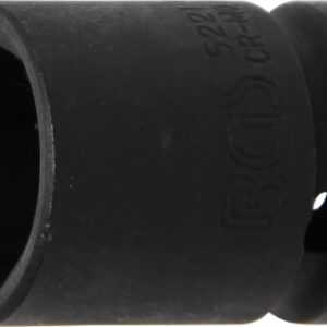 REF.:5221. Llaves de vaso impacto hexagonal entrada 12,5 mm (1/2") 21 mm