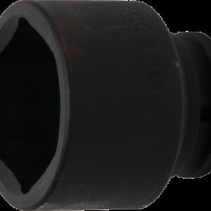 REF.:5655. Llaves de vaso impacto hexagonal entrada 20 mm (3/4") 55 mm