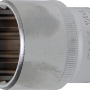 REF.:10646. Llave de vaso 12 caras entrada 12,5 mm (1/2") 30 mm