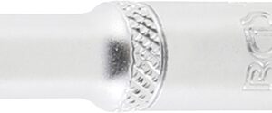 REF.:10506. Llave de vaso hexagonal, larga entrada 6,3 mm (1/4") 6 mm