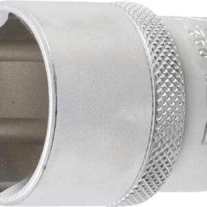 REF.:2927. Llave de vaso hexagonal entrada 12,5 mm (1/2") 27 mm