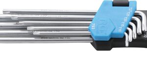 REF.:793 Juego de llaves acodadas extra largas con perfil en T (para Torx) T10 - T50, 9 piezas
