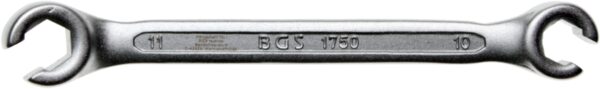 REF.:1750. Llave de estrella doble abierta 10 x 11 mm