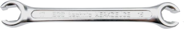 REF.:1752. Llave de estrella doble abierta 15 x 17 mm