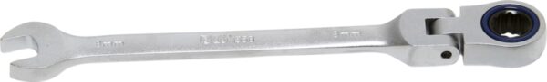 REF.:1589. Llave combinada con carraca ajustable 90° 8 mm