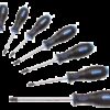REF.:7841. Juego de destornilladores perfil en T (para Torx) con perforación T10 - T40 7 piezas