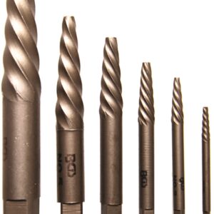REF.:8549. Juego de extractores de tornillos, 6 piezas