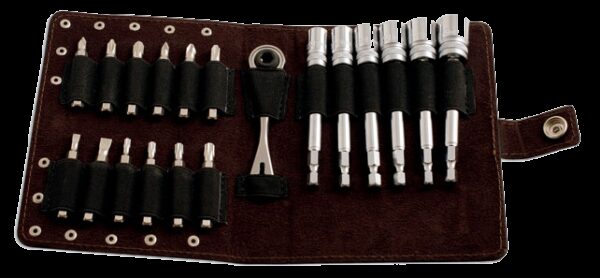 REF.:L5068. Trinquete de acero inoxidable con brocas de calidad S2