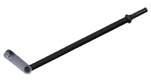 REF.:TG0504. Llave de impacto de barra de potencia neumática