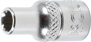 Llave de vaso 12 caras entrada 6,3 mm (1/4") 5 mm
