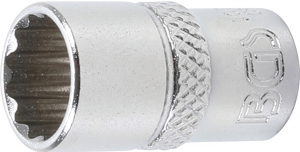 Llave de vaso 12 caras entrada 6,3 mm (1/4") 10 mm