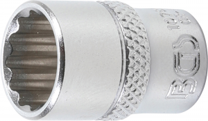 Llave de vaso 12 caras entrada 6,3 mm (1/4") 12 mm