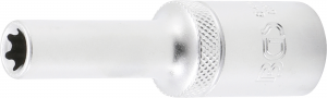 Llave de vaso E-Torx, larga entrada 12,5 mm (1/2") E10