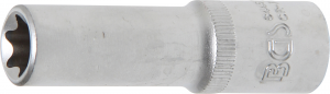 Llave de vaso E-Torx, larga entrada 12,5 mm (1/2") E16