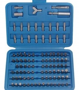 REF.:765 Juego de puntas de seguridad entrada 6,3 mm (1/4") 100 piezas