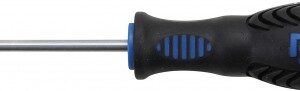 REF.:7849-T15 Destornillador | perfil en T (para Torx) con perforación T15 Longitud de cuchilla 80 mm