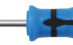 REF.:7849-T20 Destornillador perfil en T (para Torx) con perforación T20 Longitud de cuchilla 80 mm