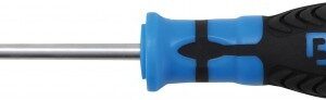 REF.:7849-T20 Destornillador perfil en T (para Torx) con perforación T20 Longitud de cuchilla 80 mm