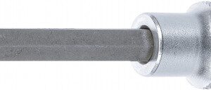 REF.:4473. Punta de vaso | longitud 100 mm entrada 12,5 mm (1/2") perfil en T (para Torx) T45