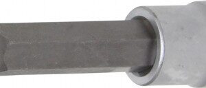 REF.:4166. Punta de vaso longitud 100 mm entrada 12,5 mm (1/2") perfil en cuña (para RIBE) M12