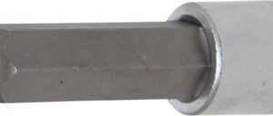 REF.:4168. Punta de vaso longitud 100 mm entrada 12,5 mm (1/2") perfil en cuña (para RIBE) M14