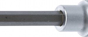 REF.:4259. Punta de vaso longitud 100 mm entrada 12,5 mm (1/2") hexágono interior 4 mm