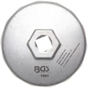 REF.:1041 Cazoleta para filtros de aceite | 14 caras Ø 74 mm, para Audi, BMW, Mercedes-Benz, Opel, VW